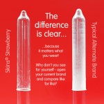 SKINS - STRAWBERRY PREMIUM CONDOMS PACK 8